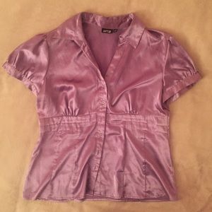 🌴Apt. 9 Lilac Blouse Button up XL
